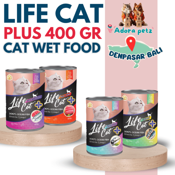 Life Cat Plus Kaleng 400 Gram