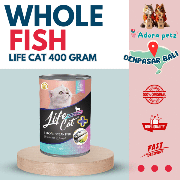 Life Cat Plus Kaleng 400 Gram - Image 5