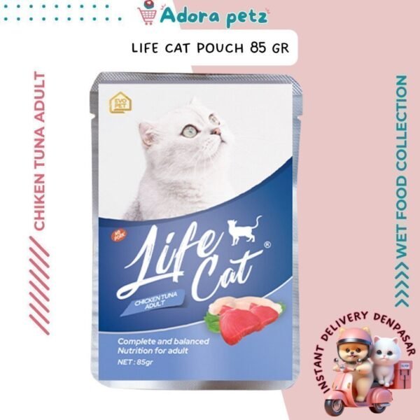 Life Cat Pouch Wet Food 85 Gram - Image 5