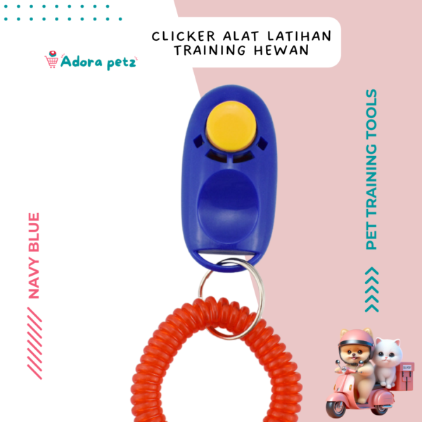 Clicker alat melatih hewan : Anjing, Kucing, Burung, Rakun - Image 9
