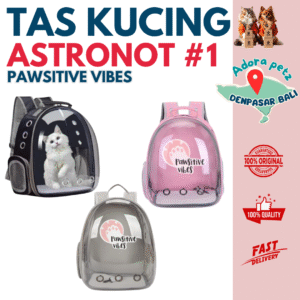 Tas kucing Astronot 1 Full Transparan