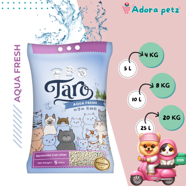 Pasir Kucing Taro 10 L - Image 2