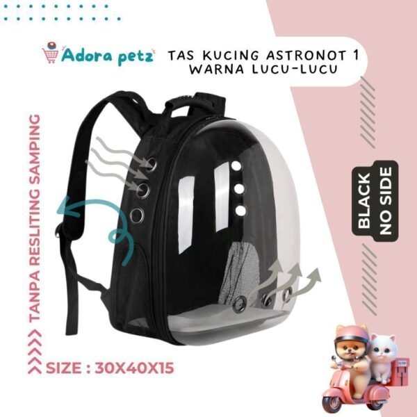 Tas kucing Astronot 1 Full Transparan - Image 5
