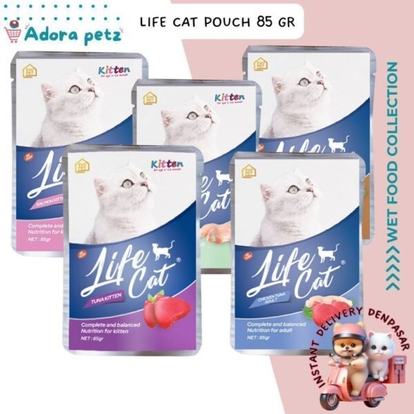 Life Cat Pouch Wet Food 85 Gram