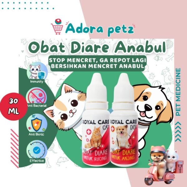 Obat Diare Royal Care untuk Kucing Anjing Kelinci - Image 5