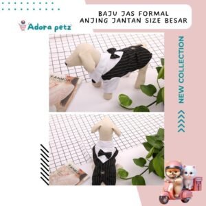 Baju jas kucing anjing kecil jantan