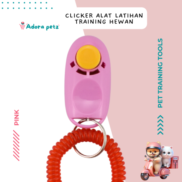 Clicker alat melatih hewan : Anjing, Kucing, Burung, Rakun - Image 7