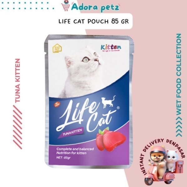 Life Cat Pouch Wet Food 85 Gram - Image 2