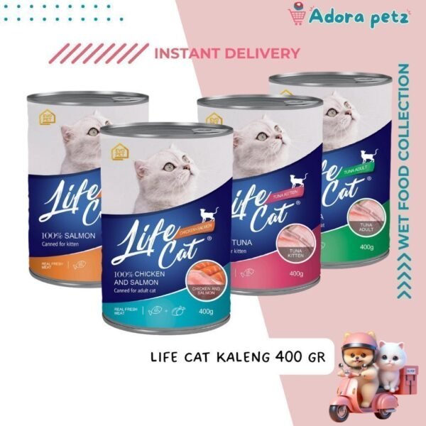 Life Cat Wet Food Kaleng 400 Gram