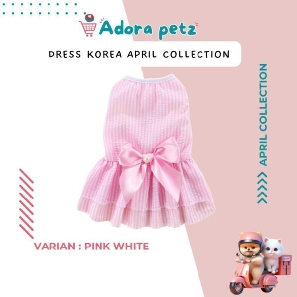 Baju kucing Anjing Model Korea - Image 4