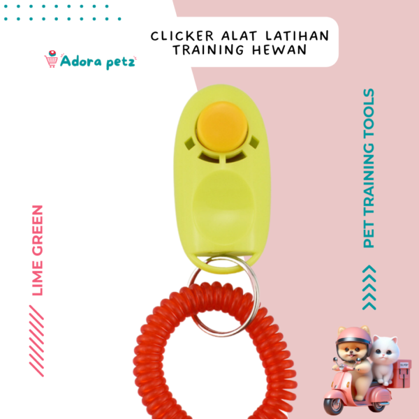 Clicker alat melatih hewan : Anjing, Kucing, Burung, Rakun - Image 10
