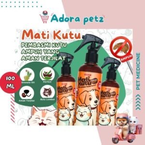 Mati kutu obat semprot kutu kucing anjing dan rumah agar anti kutu