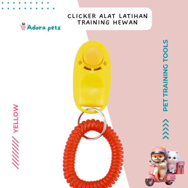 Clicker alat melatih hewan : Anjing, Kucing, Burung, Rakun - Image 2