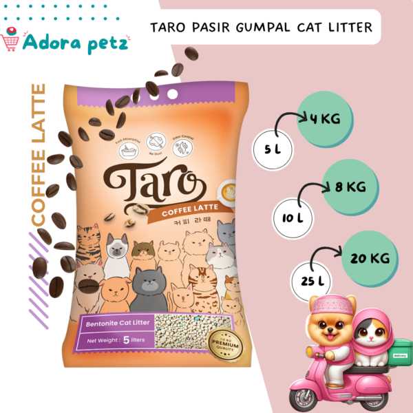Pasir Kucing Taro 5 L - Image 3