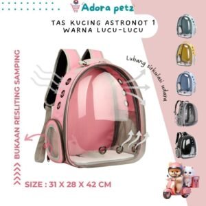 Tas kucing Astronot 1 Full Transparan