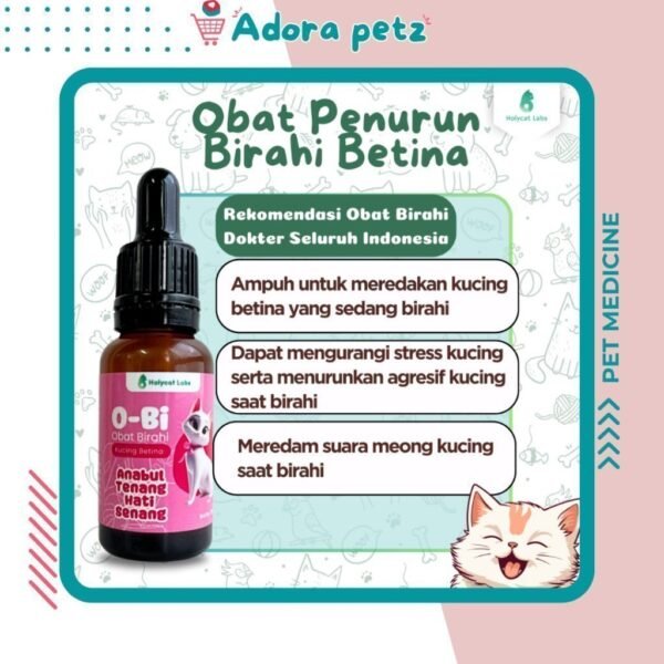 Penurun Birahi Kucing Jantan Betina Obi Royal Cat Lab - Image 4