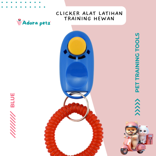 Clicker alat melatih hewan : Anjing, Kucing, Burung, Rakun - Image 16
