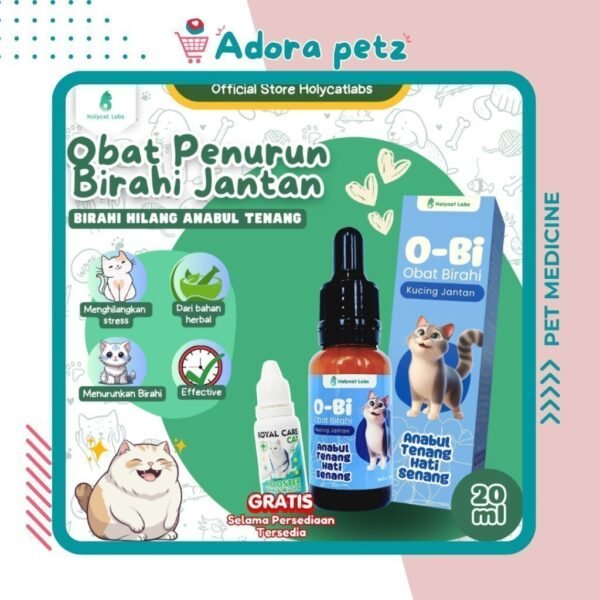 Penurun Birahi Kucing Jantan Betina Obi Royal Cat Lab - Image 3