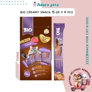 Snack Kucing Bio Creamy isi 4