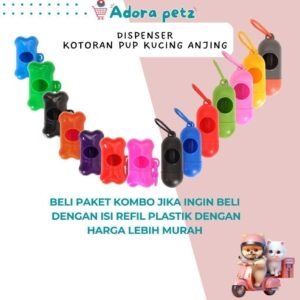 Dispenser Plastik sampah poop anjing kucing