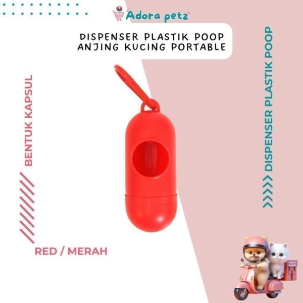 Dispenser Plastik sampah poop anjing kucing - Image 5