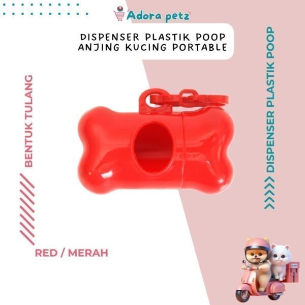 Dispenser Plastik sampah poop anjing kucing - Image 4