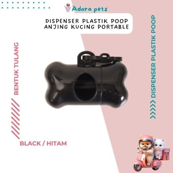 Dispenser Plastik sampah poop anjing kucing - Image 2