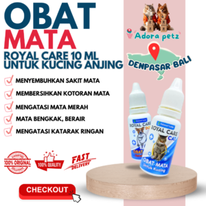 Obat tetes mata katarak iritasi kucing anjing kelinci royal care 10 ml