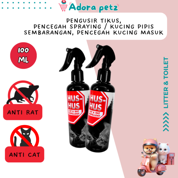 HUS HUS Pengusir Tikus Pencegah Kucing Pipis Sembarangan