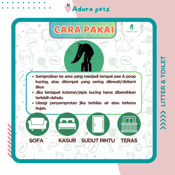 HUS HUS Pengusir Tikus Pencegah Kucing Pipis Sembarangan - Image 4