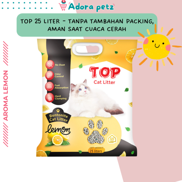 Pasir Kucing Pasir Top 25 L Gumpal Wangi 25 Liter Denpasar Bali - Image 3