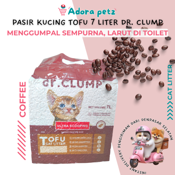 Dr Clump- Pasir Kucing Tofu Bisa langsung buang di toilet - Image 4