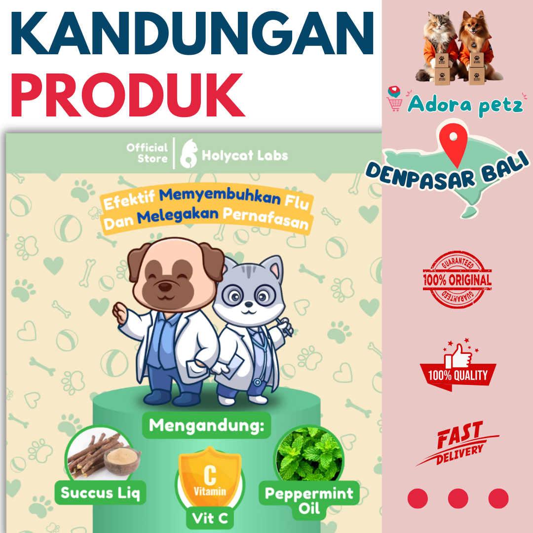 Obat flu batuk kucing anjing kemasan ekonomis royal care 10 ml - Image 3