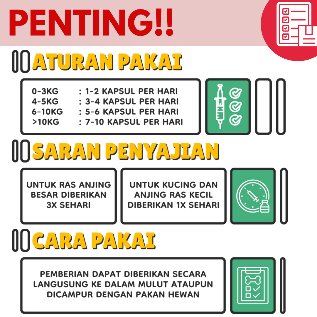 FISH OIL Minyak Ikan Premium Vitamin kucing Anjing isi 100 pcs Holycatlabs ROYAL CARE - Image 4