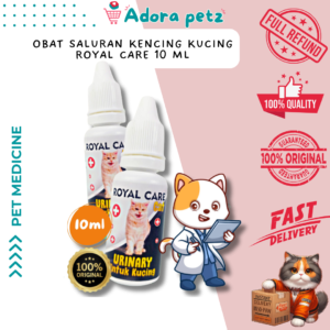 Obat Penyakit Saluran Kemih Urinary Flutd Kucing Royal Care Holy Cat Labs - Instan Bali [Adora Petz]