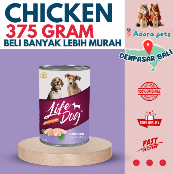 Life Dog Kaleng 375 Gram - Image 3