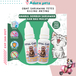 Obat sariawan kucing royal care 10 ml