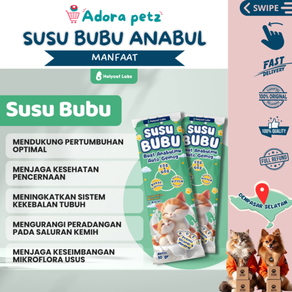 Susu Bubu Susu Kitten Puppy 10 Gram - Image 4