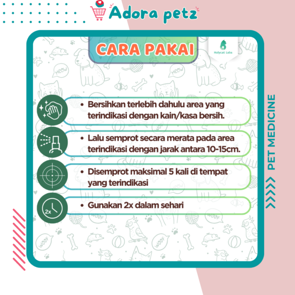 Obat Jamur + Antiseptic 2 in 1 Spray Royal Care - Image 4