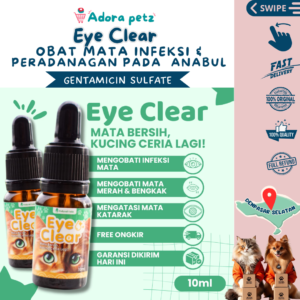 Eye Clear Holycatlabs Obat Mata Anabul Gentamicin 10 ml