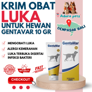 Obat Luka Hewan Gentavar Krim 10 Gram