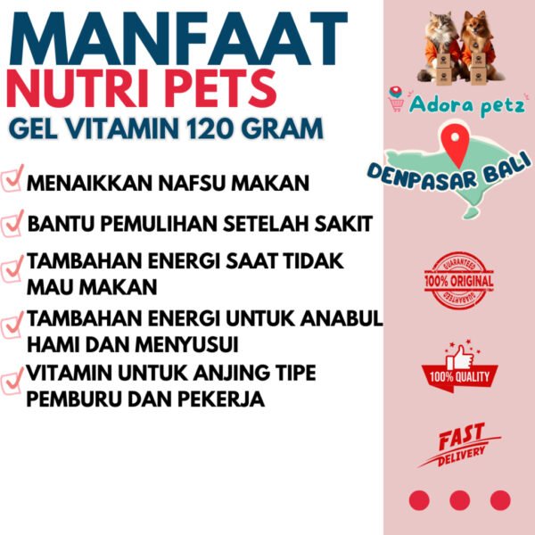 Nutri Pets Gel 120 gram - Image 6
