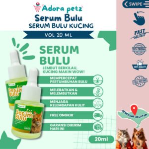 Serum Bulu HolyCatLabs untuk Kucing Anjing Kelinci