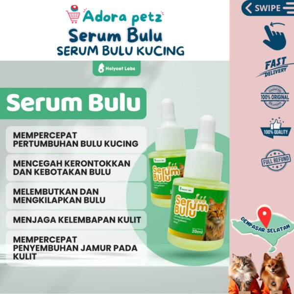 Serum Bulu HolyCatLabs untuk Kucing Anjing Kelinci - Image 2