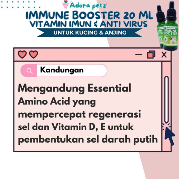Vitamin Imun Booster Kucing Anjing - Image 3