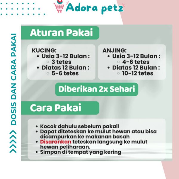 Vitamin Imun Booster Kucing Anjing - Image 4
