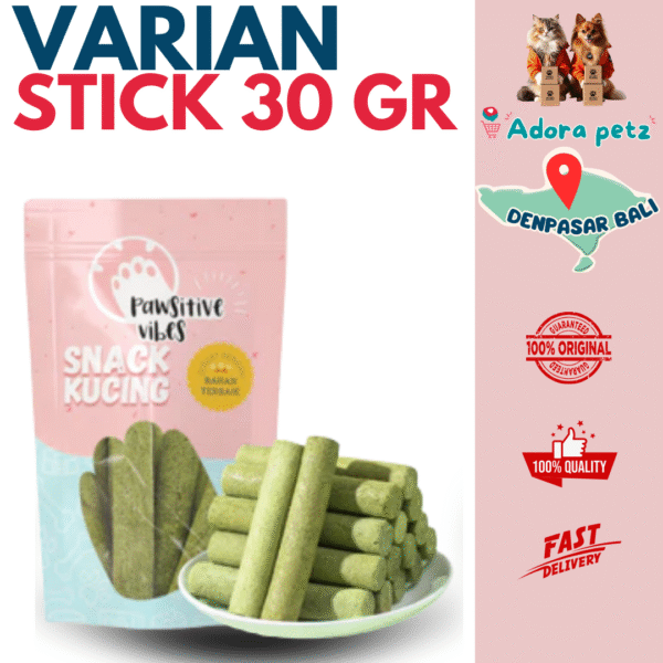 Snack Grass Stick - Camilan Kucing Anjing Dari Rumput dan Ayam Untuk Anti Hair Ball - Image 2