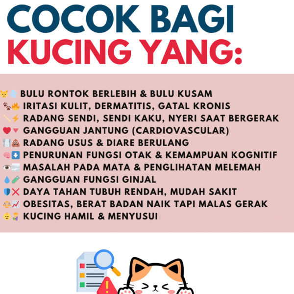 Salmonic Olive Care isi 50 Softgel Kucing – Imun Kuat, Bulu Lebat, Rasa Enak untuk All Stages - Image 6