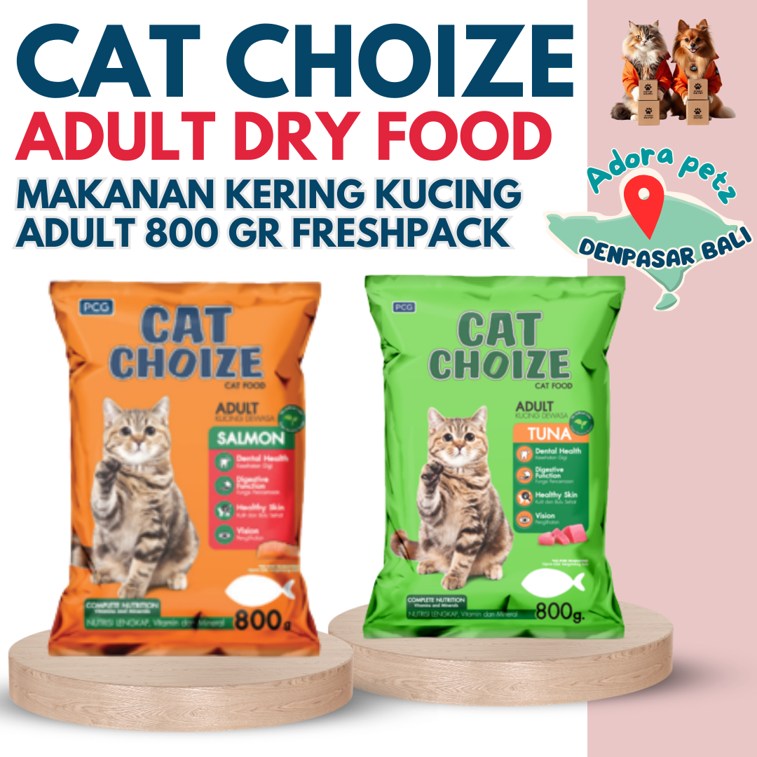 Cat Choize Makanan Kering Adult 800 Gram Kitten 1 Kg Freshpack