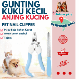 Gunting Kuku Besar + Kikiran Kuku Cocok untuk Anjing dan Kucing